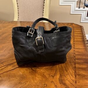 Coach Hampton Satchel, Black